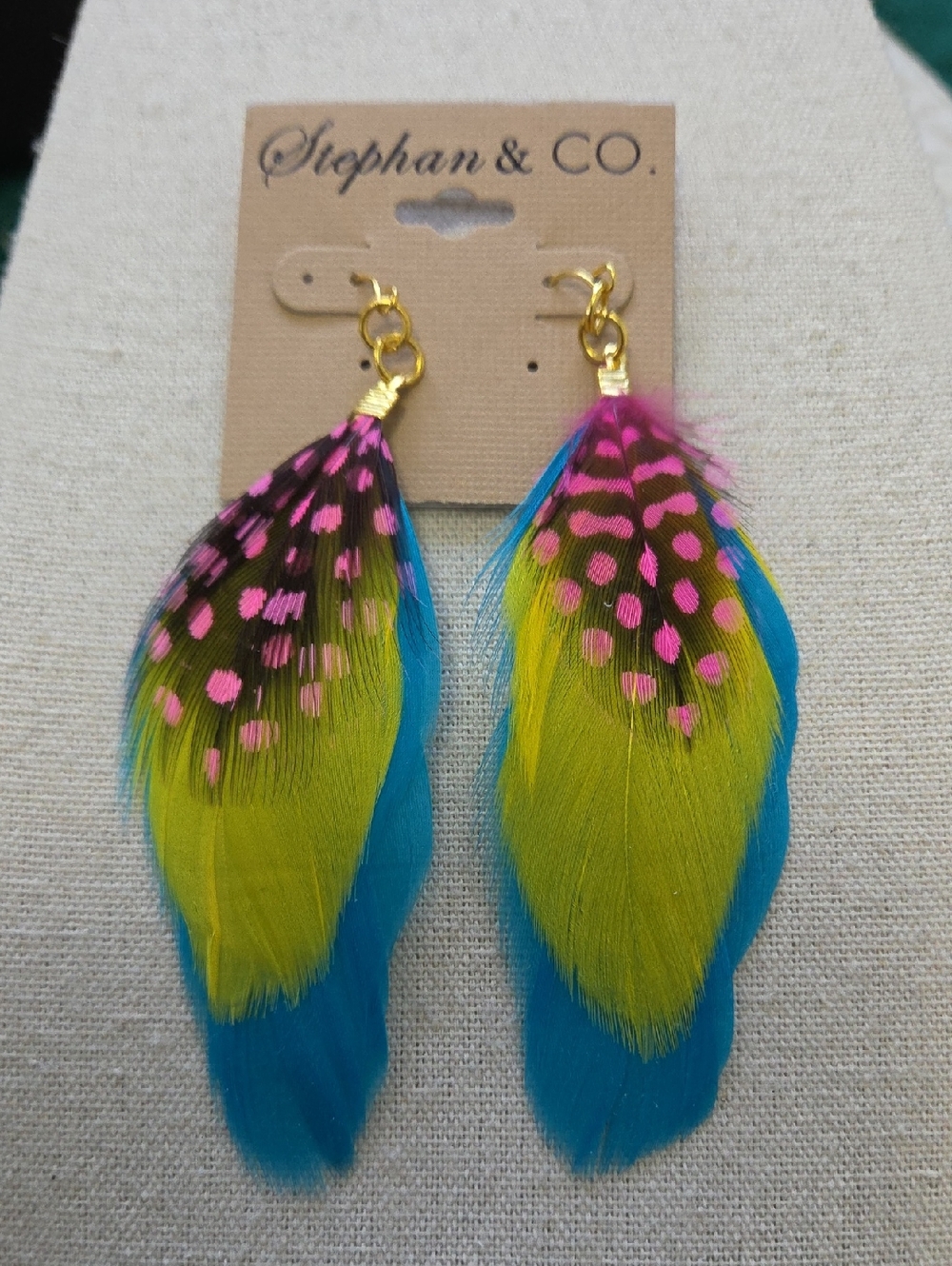 Stephan & Co Lightweight Feather Earrings